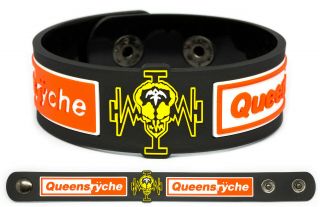 Queensryche Wristband Rubber Bracelet