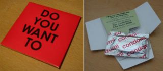 Franz Ferdinand Do You Want To Uk Promo Condom Pack