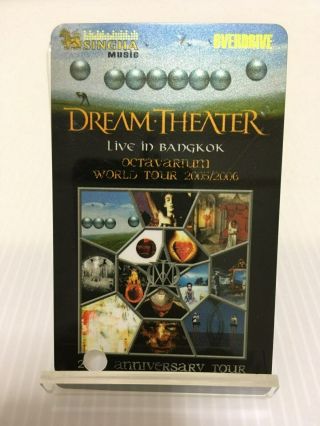 Dream Theater Live In Bangkok Jan 2006 Stub Ticket