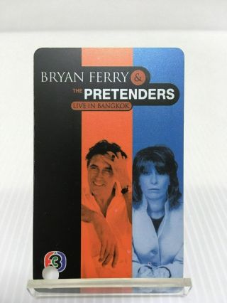 Brayn Ferry & The Pretenders Live In Bangkok Feb 2004 　 Stub Ticket