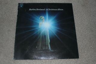 Barbara Streisand A Christmas Album 33 1/3 Lp Record
