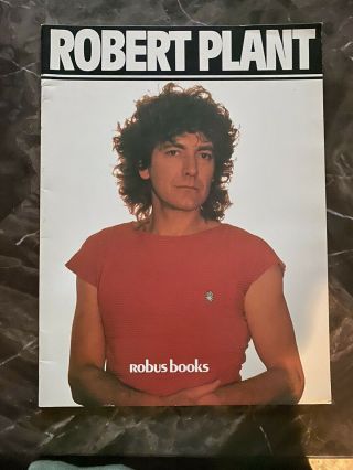 Led Zeppelin - Robert Plant Robus Books - With Poster