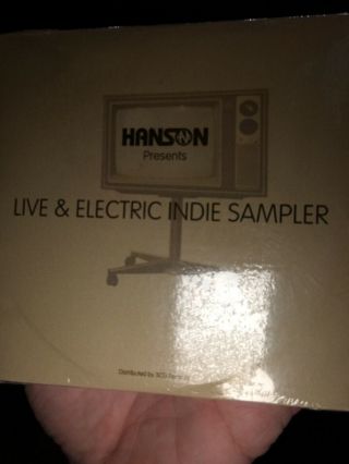 Hanson: Live & Electric Indie Sampler Cd - 2005