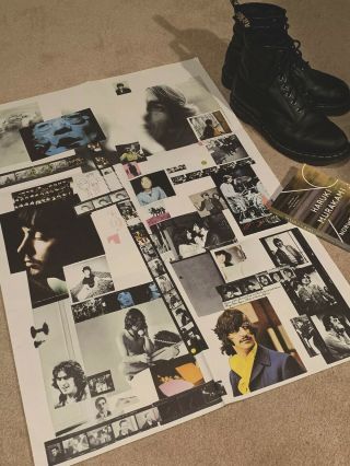 Vintage 1968 Beatles White Album Poster