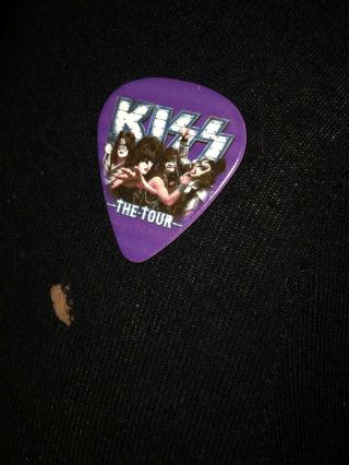 Kiss Tour Guitar Pick Live Icon Eric Singer Rock Band 8/16/12 Concord California