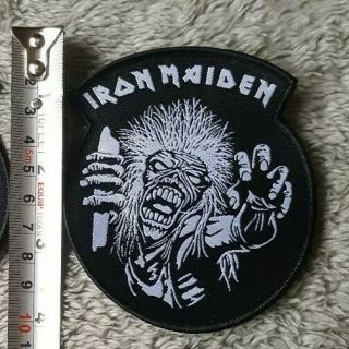 Iron Maiden Official Patch No Prayer Woven Patch.  Eddie Sew On