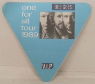 The Bee Gees - Vintage Tour Concert Cloth Backstage Pass