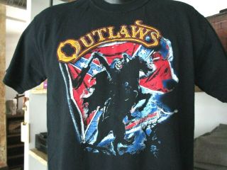 Outlaws Concert Shirt World Tour 2005 Vintage Size Medium Band Tee Vtg Southern