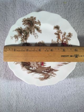 Johnson Brothers 8 Bread Plates The Old Mill Kitchenware Dining Collectibles 4