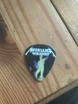 Metallica Worldwired Tour 2019 Plectrum Gothenburg Rare