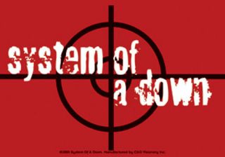 System Of A Down - Target Logo - Sticker
