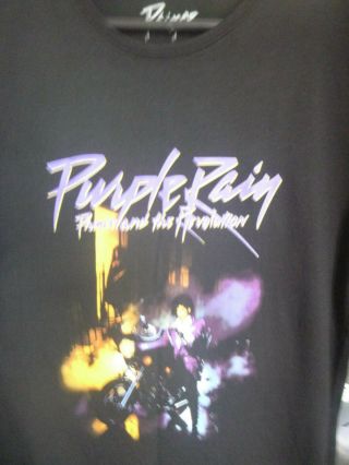 Prince Purple Rain T Shirt Unworn Size L