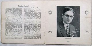 1928 BRADLEY KINCAID Song Booklet – WLS Radio Singer – Froggie Went A - Courtin’ 4