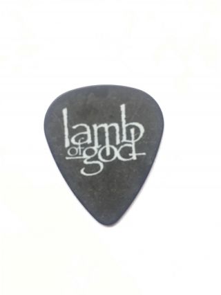 Lamb Of God Guitar Pick No Fear Tour 2009 Mark Morton