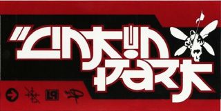 Linkin Park Brown Logo Sticker/decal Rock Music Band Metal Punk Bumper Car