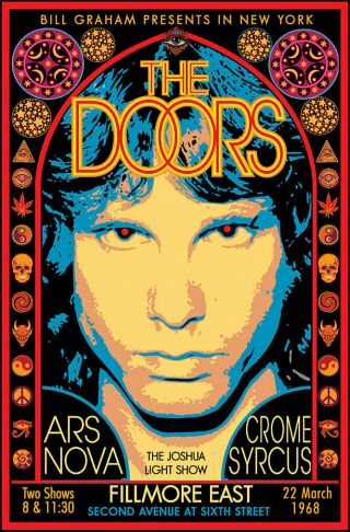 The Doors 13x19 Concert Poster