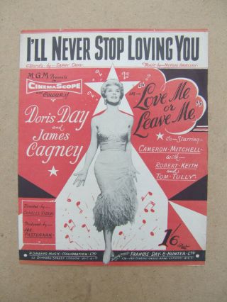 Doris Day Vintage Sheet Music I 