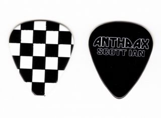Anthrax Scott Ian Trick Rick Nielsen Guitar Pick - 2018 Tour Rare