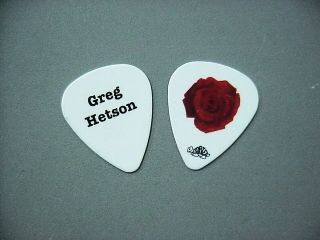 Bad Religion Guitar Pick Greg Hetson Red Rose