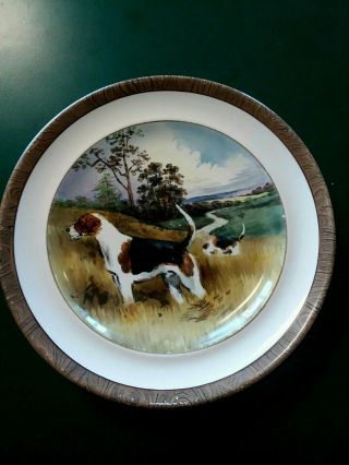 W.  T.  Copeland & Sons Lionel Edwards The Hound 6 1/4 " Plate 2a Lt