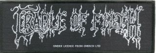 Cradle Of Filth Patch Woven Patch