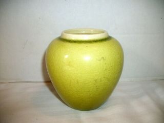 Vintage Pale Green Rookwood Pottery Vase Or Pot 4 "