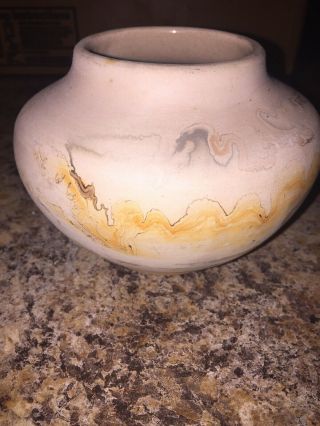 Nemadji Pottery Vase Vintage 4