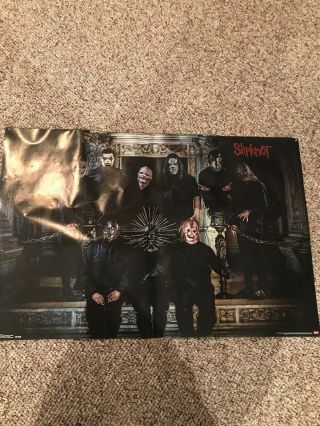 Slipknot Wall Poster.  5: The Gray Chapter Era