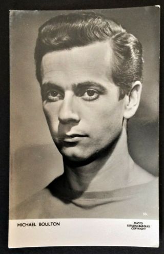 Michael Boulton.  Rare Vintage 1958 Real Photograph Postcard.  The Royal Ballet