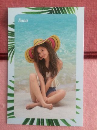 Twice Dance The Night Away Dtna Official Sana Message Photocard