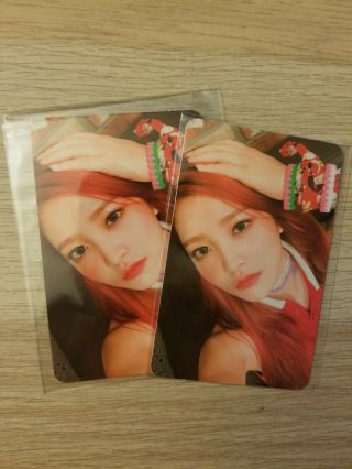 Red Velvet 2nd Mini Album Russian Roulette Yeri Official Photo Card K Pop