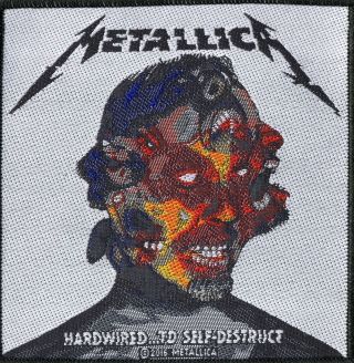 Metallica ‘ Hardwired To Self Destruct ’ Woven Patch