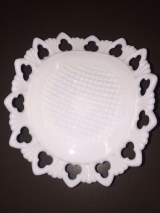 milk glass footed fruit bowl 2