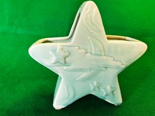 Abingdon Blue Star Wall Pocket Planter With Clouds Moon And Stars