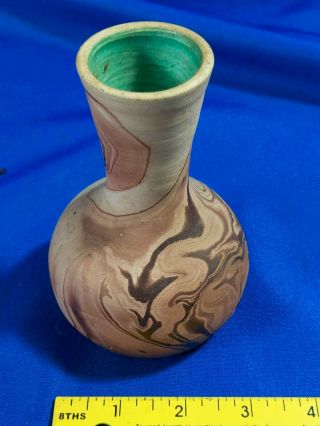 Nemadji Garden Of The Gods Hand Thrown Pottery Vtg Vase Colorado 2