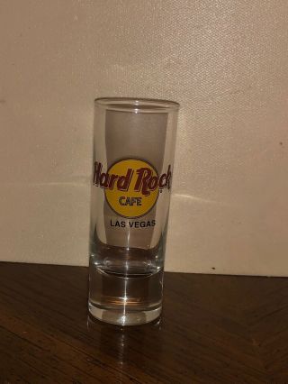 Hard Rock Cafe " Las Vegas " Shot Glass