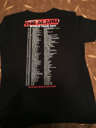 The Alarm Concert T - Shirt 2017 2