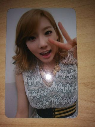 Snsd Girls Generation Taeyeon Mr.  Taxi Official Photocard