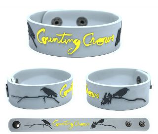 Counting Crows Wristband Rubber Bracelet
