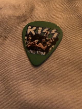 Kiss Tour Guitar Pick Live Icon Eric Singer Rock Band 9/18/12 Scranton Penn Rare