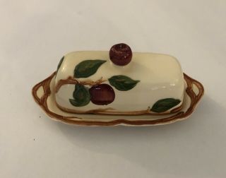 Franciscan Apple Butter Dish With Cover Made In Usa