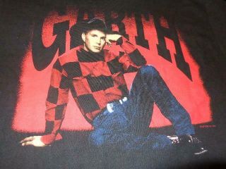 Garth Brooks Vintage Adult Xl Concert Tour T - Shirt