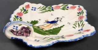 Blue Ridge Pottery French Peasant Leaf Tray 9015393