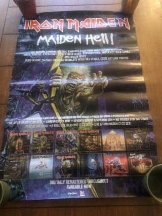 Iron Maiden Poster Eddie Metal Judas Priest Motorhead