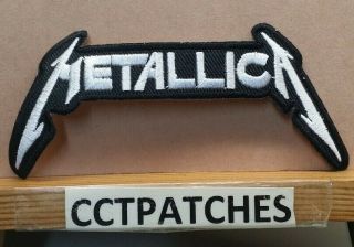 Metallica Rock Band Patch