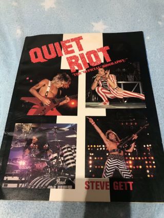 Quiet Riot - The Official Biography Steve Gett Rare