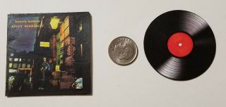 Miniature Record Album Barbie Gi Joe 1/6 Playscale David Bowie Ziggy Stardust