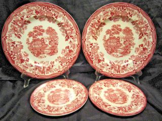 Royal Staffordshire Dinner Ware " Tonquin " By Clarice Gliff England