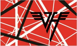 Two (2) Van Halen Sticker Decal 3 Inches Tall X 5 Inches Wide
