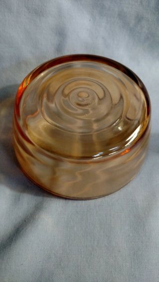 Jeannette Poodle Powder Jar in Marigold Iridescence 3